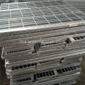 Galvanized Bar Grating Stair Treads